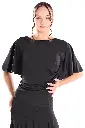 Damen Tanzshirt "ANABELLA" schwarz