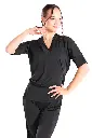 Damen Tanzshirt "CARINA" schwarz